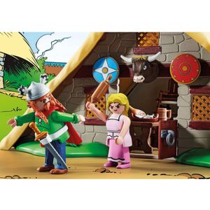 Set De Juego Playmobil Asterix Cabaña De Avaracrúcix
