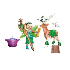 Set De Juego Playmobil Ayuma Hada Del Bosque Con Alma Animal