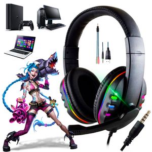 Audífono Gamer Con Micrófono para PC Laptop PS4 XBOX