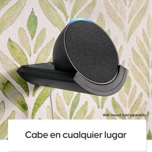 Altavoz inteligente Amazon Echo Pop control de voz Alexa, negro