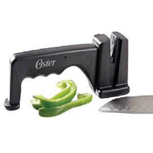 Afilador de Cuchillos Mango Ergonómico Negro OSTER