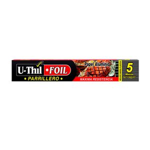 Papel de aluminio parrillero 30cmx5m U-thil