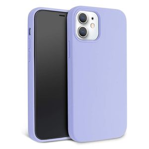 Case para iPhone 12, amortiguador de choques, lila