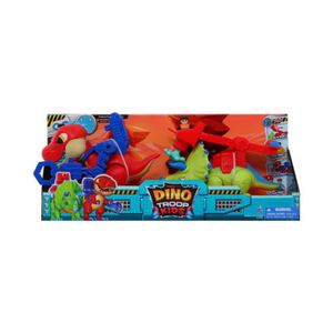 Juguete Dino Troop Kids Dinosaurios Triceraptor Y T-Rex Con Figura