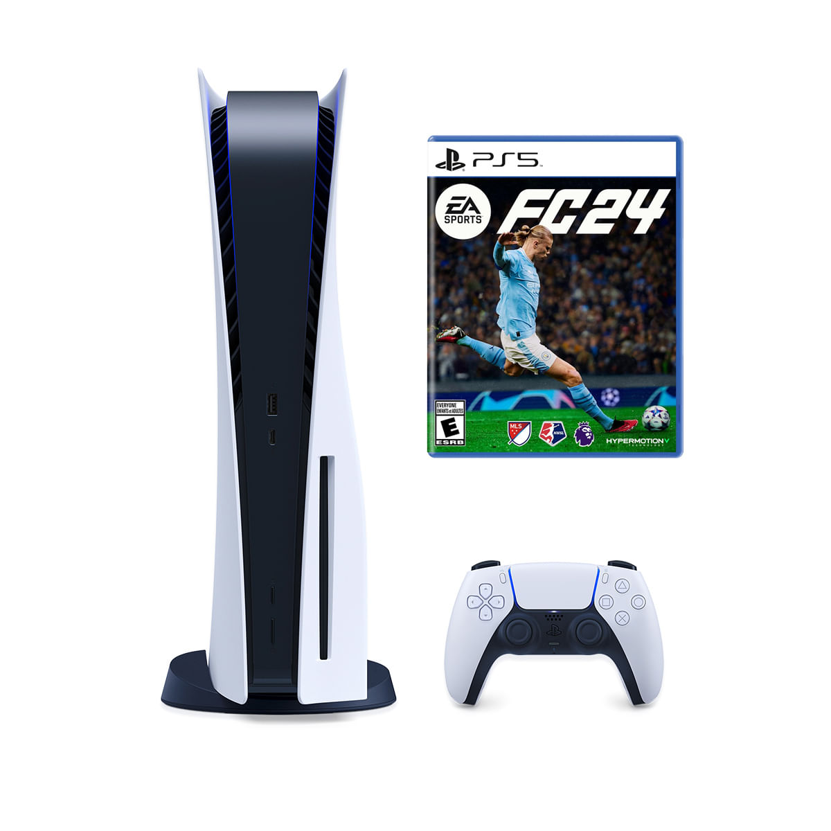 Games Plaza - Consola Playstation 5 standard (con lector de discos) en  $9,990 y paquete con juego FC 24 en $10,990. (Solo efectivo o  transferencia).