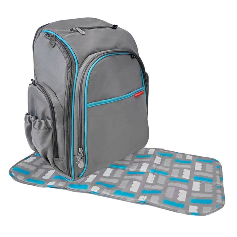 Mochila pañalera fisher discount price