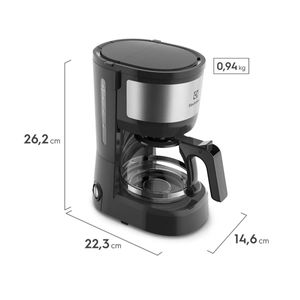 Cafetera Automatica Electrolux ECM10 Inoxidable 15 Tazas expresso