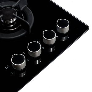 Cocina Empotrable 4 hornillas De Vidrio Templado Indurama Egi 604vdneg