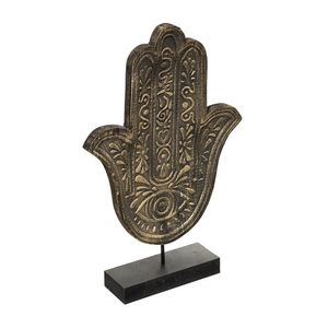 Estatua decorativa Mano de Fatima Hamsa 37cm