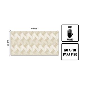 Pared Marbox Travertine Brillo 30x60cm 1.44m2