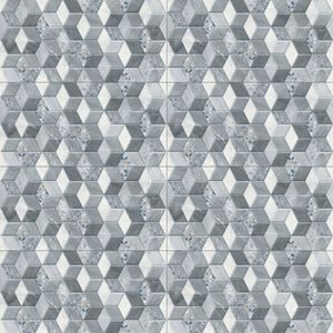 Pared Materium Rombus Cement Brillo 30x60cm 1.62m2
