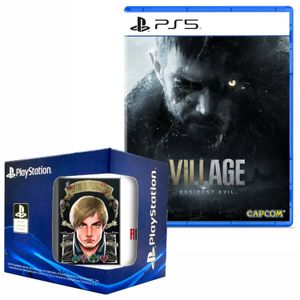 Resident evil village Playstation 5 + Taza
