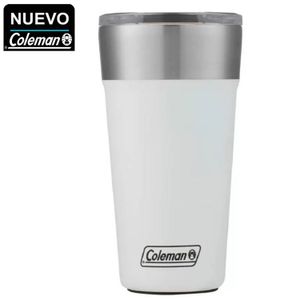 Vaso de Acero Inoxidable Coleman Brew Blanco 532 ml