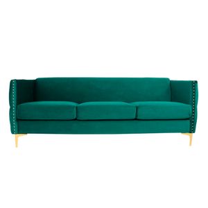 Sofa 3 Cuerpos Joseph Verde Modelarq