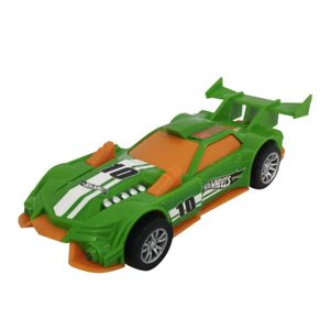 Carro Hot Wheels Pullback 13Cm Verde Con Naranja W2