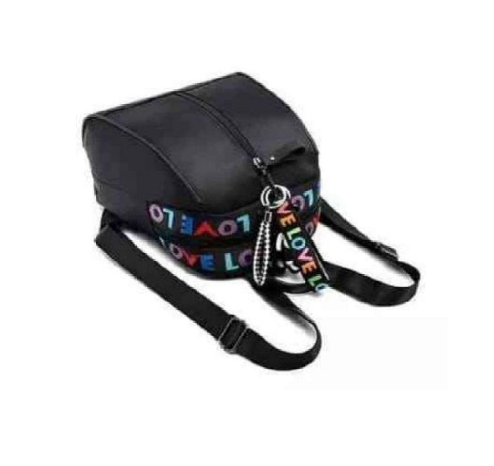 Mochila Negra/Rosada Para Hombre Y Mujer GB con llavero