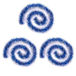 Guirnaldas de Navidad Decorativas Azul 200cm x3