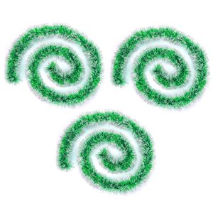 Guirnaldas de Navidad Decorativas Verdes 200cm x3