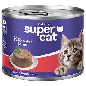 Comida para Perros SUPERCAT Cachorro Todas las Razas Carne Lata 180g