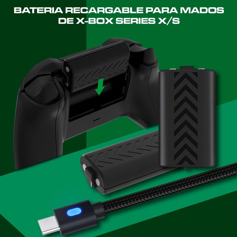 Bateria Recargable Para Mandos Xbox Series S/X - Real Plaza