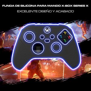 Funda De Silicona Para Mandos Xbox Serie X/S Con Grip Negro