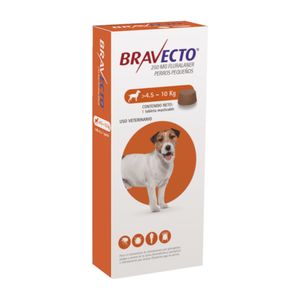 Antipulgas Bravecto para Perros de 4.5 a 10 Kg