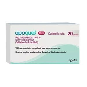 Apoquel de 16 Mg x 20 Tabletas