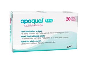 Apoquel de 3.6 Mg x 20 Tabletas