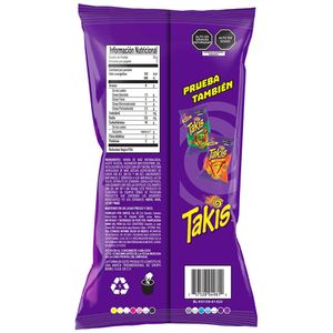 Tortillas de Maíz TAKIS Fuego Bolsa 90g
