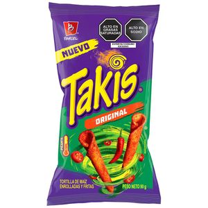 Tortillas de Maíz TAKIS Original Bolsa 90g