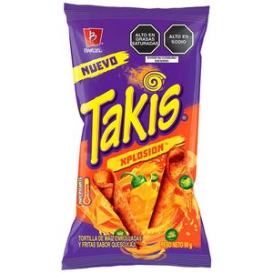 Tortillas de Maíz TAKIS Explosión Bolsa 90g