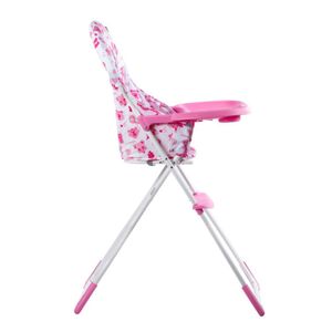 Silla De Comer Para Bebe Ebaby Cassie New Rosado