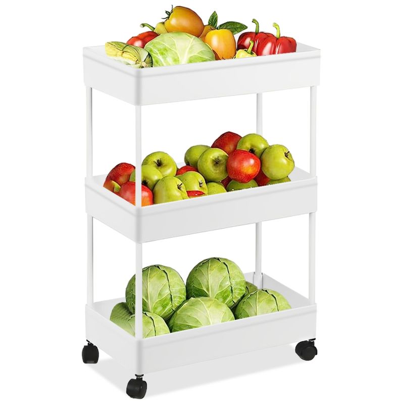 Organizador de Cocina Con Ruedas Carrito Verdulero Frutero