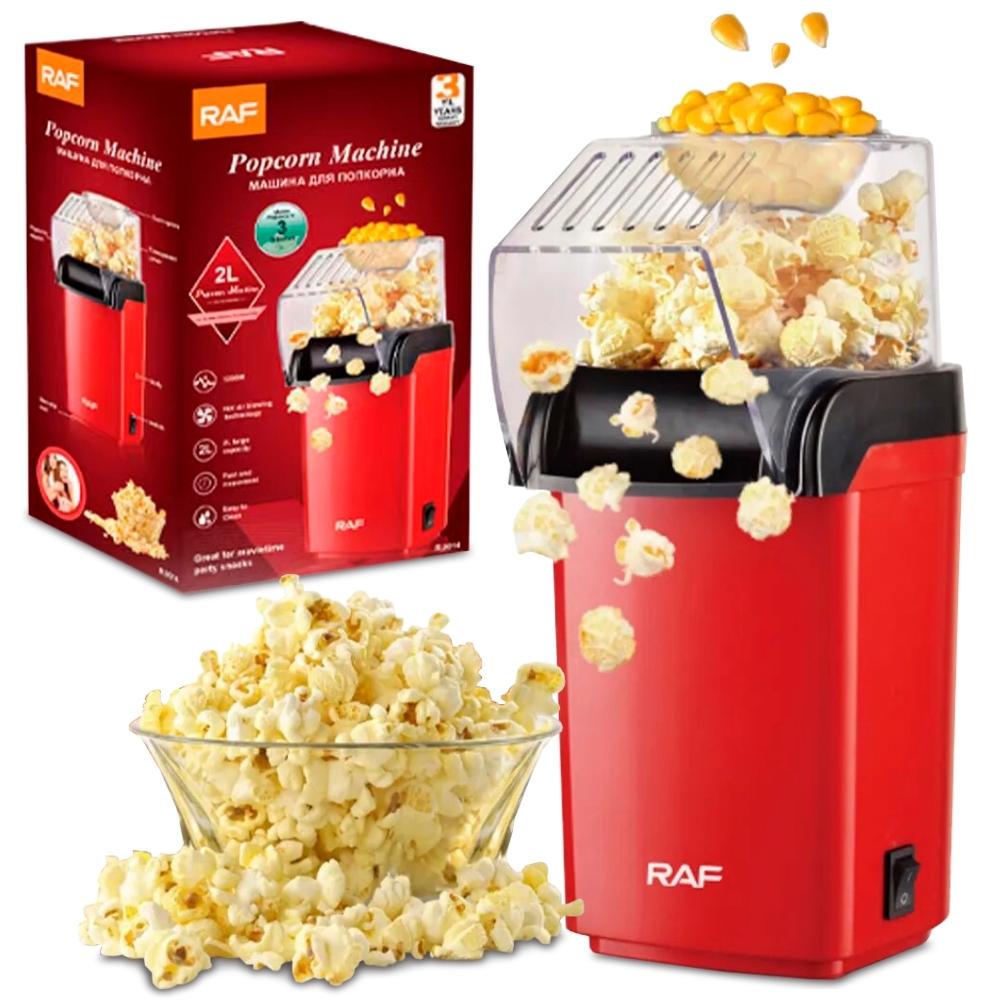 Duronic POP50 BK Máquina para hacer Palomitas 1200W Sin Aceite