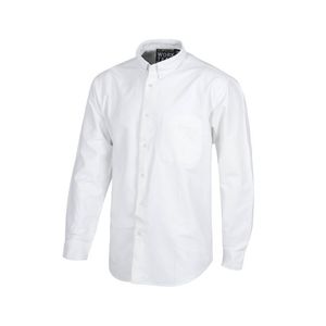 Camisa Para Hombre Oxford de Creditex Savi Safety Talla S / Color Blanco