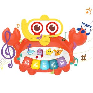 Juguete Musical de Piano para Bebés Cangrejo Musical