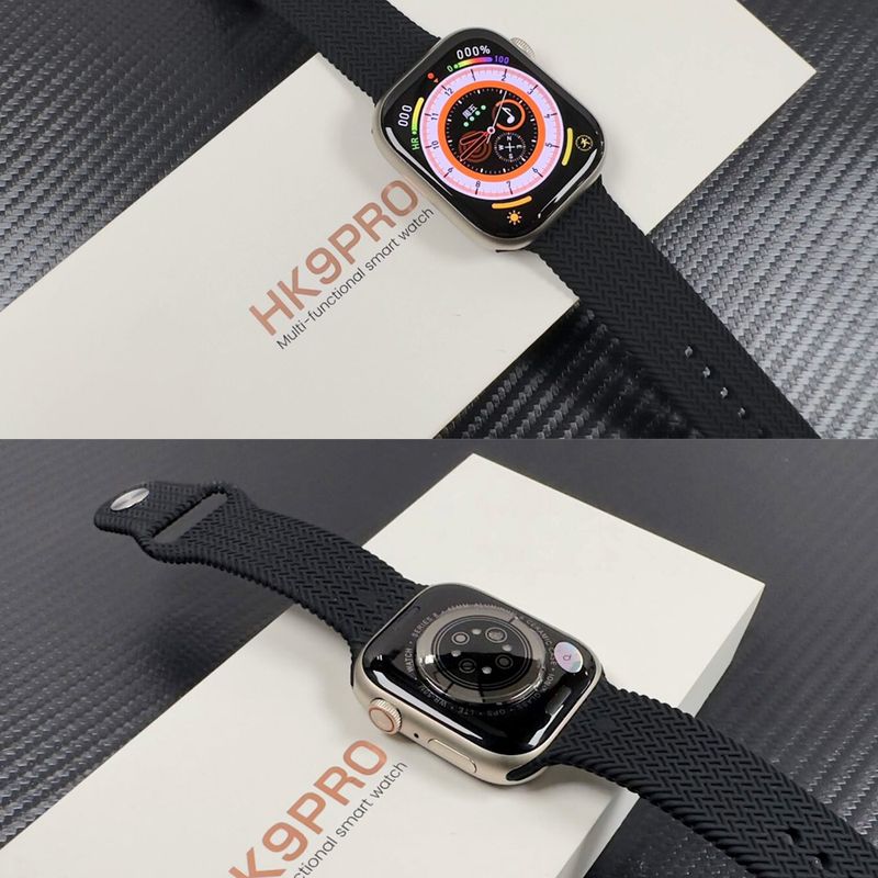 Smart Watch HK9 Pro-Reloj Inteligente - Gris GENERICO