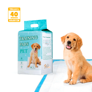 Pañales de Piso Absorbentes Desechables para Perros