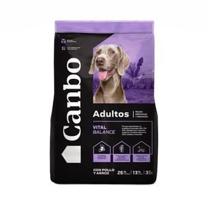 Comida para perros Canbo Adultos Razas Medianas y Grandes Pollo y Arroz 15 Kg