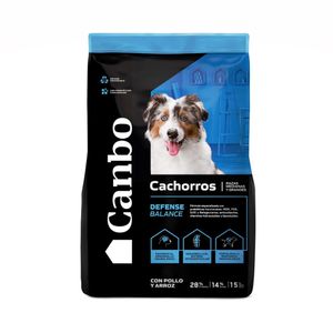 Comida para perros Canbo Balance Cachorros Pollo Razas Medianas y Grandes 15 Kg