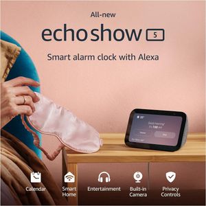Echo Show 5 3ra Generación Modelo de 2023 - Carbón