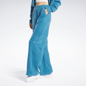 Pantalón de Buzo para Mujer Reebok Hs0385 Celeste