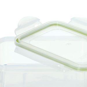 Taper de Alimentos de Plástico Hermético 15,5x11,3x5,3 cm