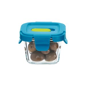 Taper de Alimentos de Vidrio Hermético 8,9x8,9x6,7 cm