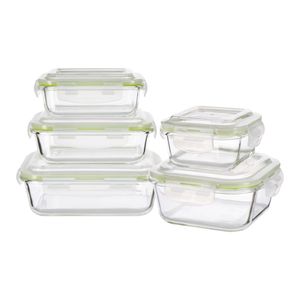 Set Taper de Alimentos de Plástico Hermético
