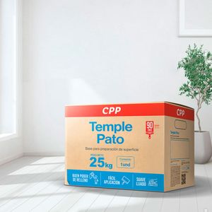 Temple Pato Cpp Blanco caja 25kg