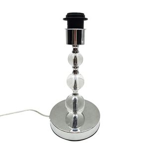 Lámpara Mesa Bolas Blanca 45 cm