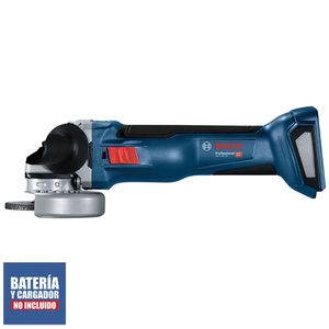 Amoladora Angular 5" 18V Brushless Baretool Bosch GWS 18V-10