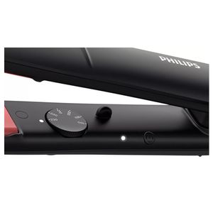 Plancha de Cabello ThermoProtect Philips BHS376-00 Negro con Rosa