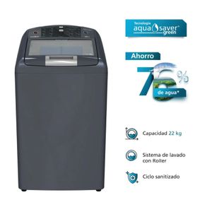 Lavadora Aqua Saver Green Automática LMA72200WDBB1 22Kg Grafito